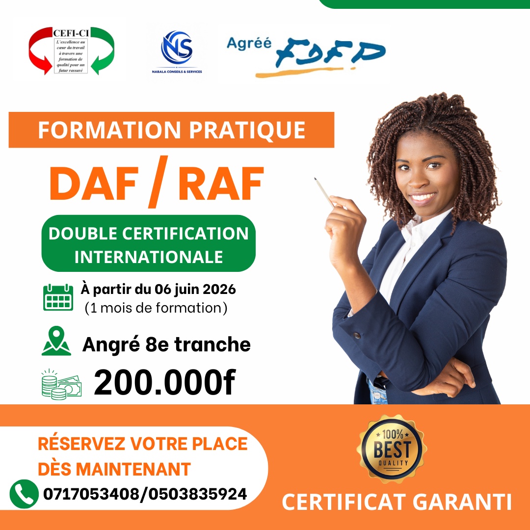 Formation DAF / RAF